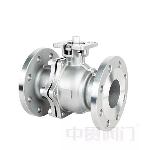 Asme Standard Flange yüksək platforma paslanmayan polad top klapan