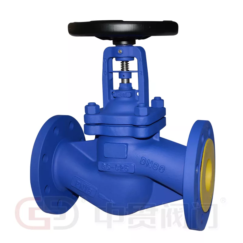 DIN Standard Bellows möhürlənmiş Globe Valve